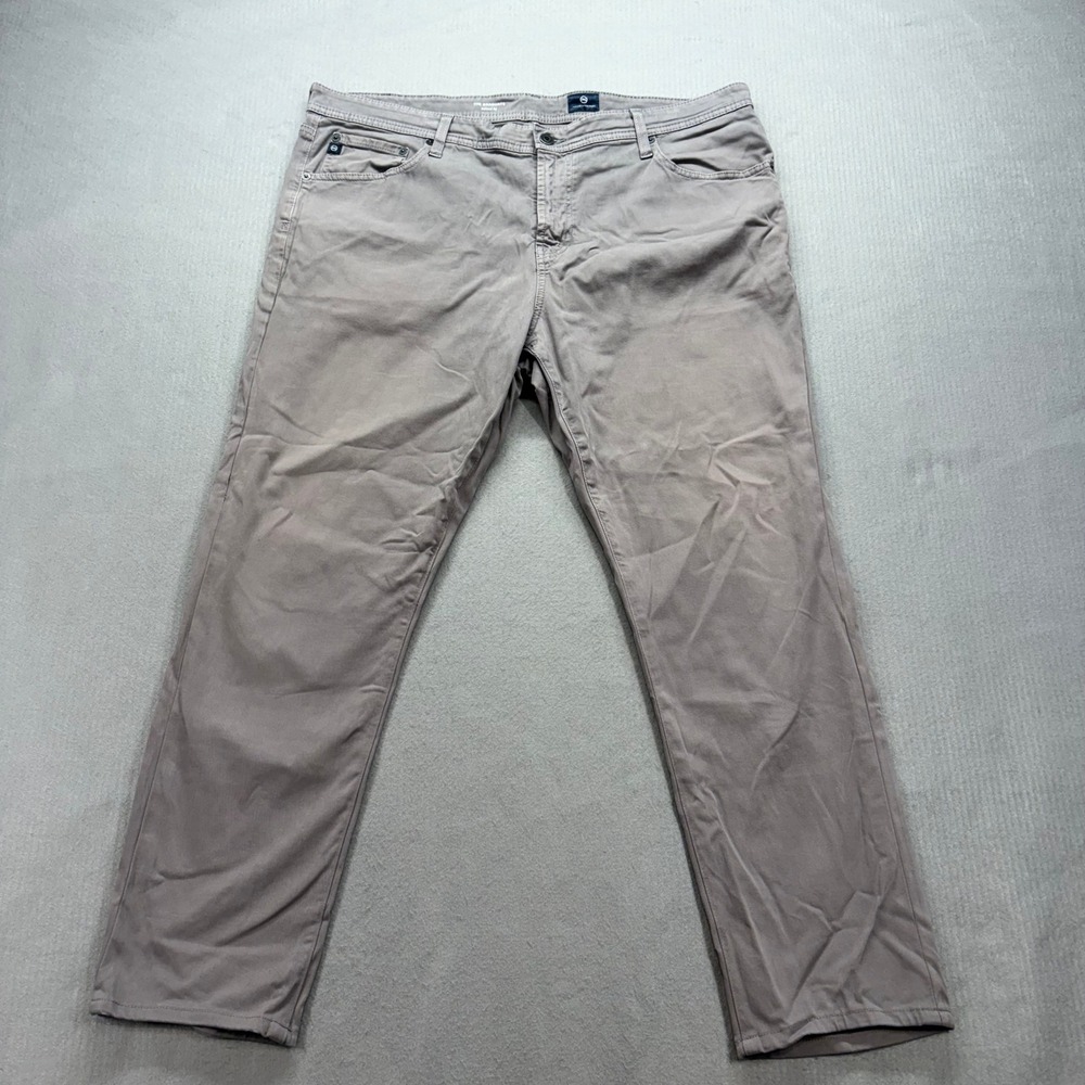 AG Adriano Goldschmied The Graduate Pants Mens 40 Grey Tailored‎ Leg 1174SUD
